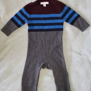Burberry wool blend knit outfit